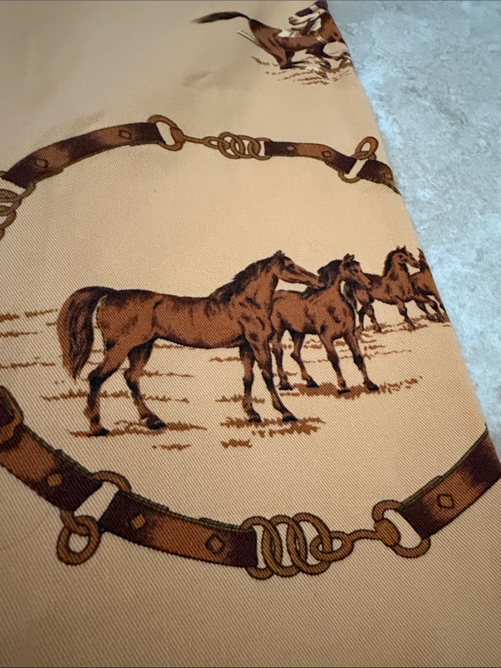 Polo Ralph Lauren Tan Canvas with Brown Leather Patch - Picture 7 of 8